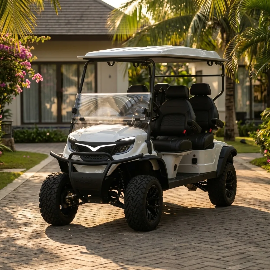 Bee Motors USA 4-Seater electric golf cart support
