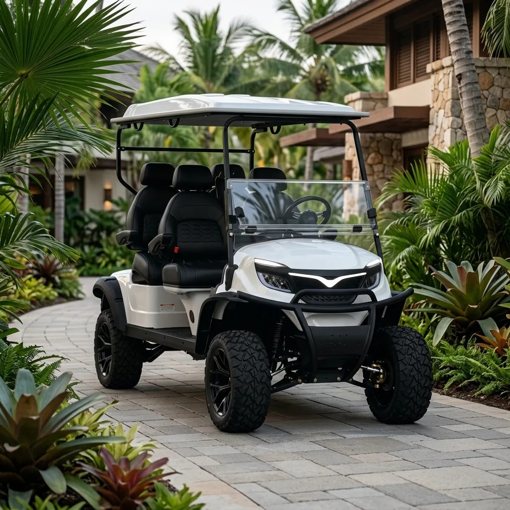 Bee Motors USA lithium-powered 4-Seater electric golf cart
