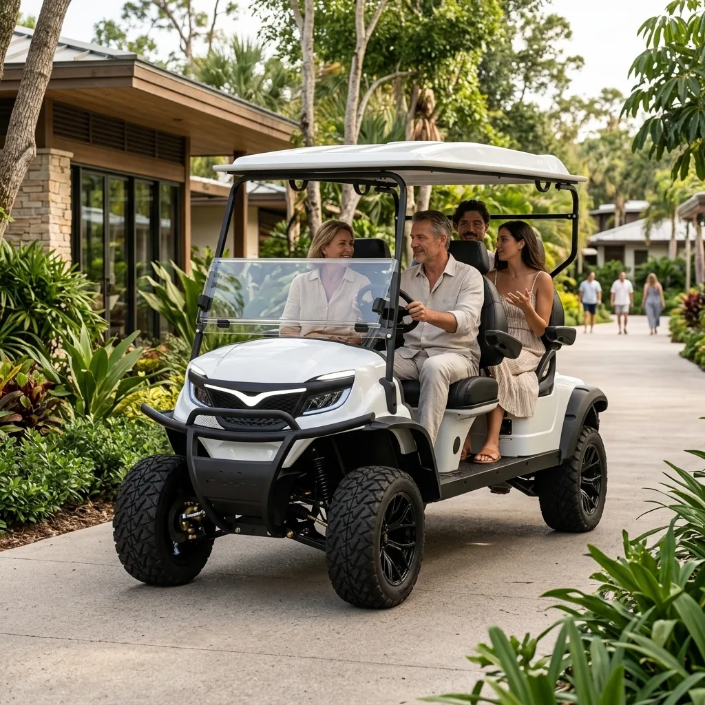 Bee Motors 4-Seater lifestyle view